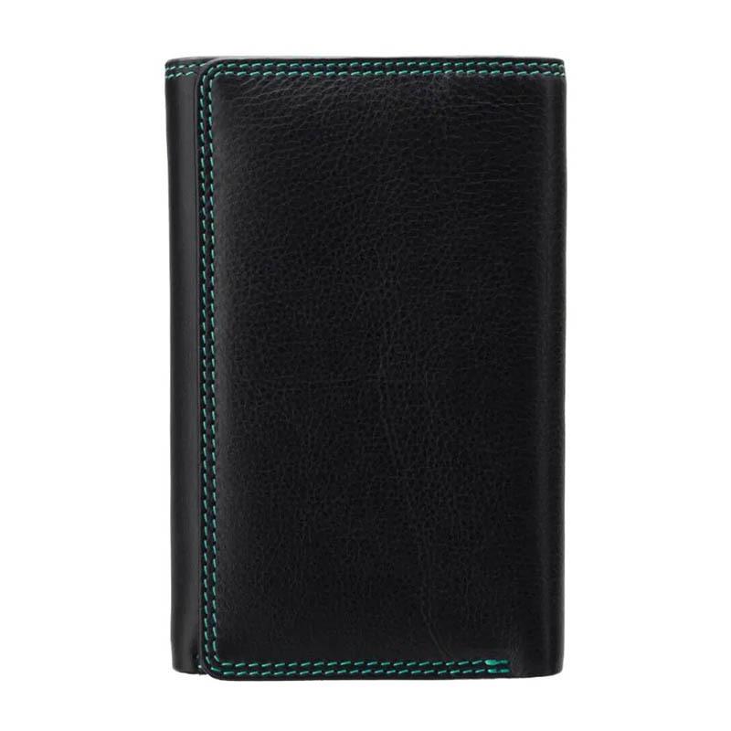 Кошелек женский кожаный Visconti Bora Black Rhumba (RB43 BLK/RHUMBA)