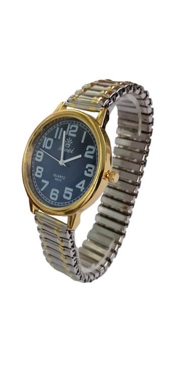 Наручные часы мужские Xwei на металлическом браслете d 40 мм Gold/Blue/Gold/Silver (4132)