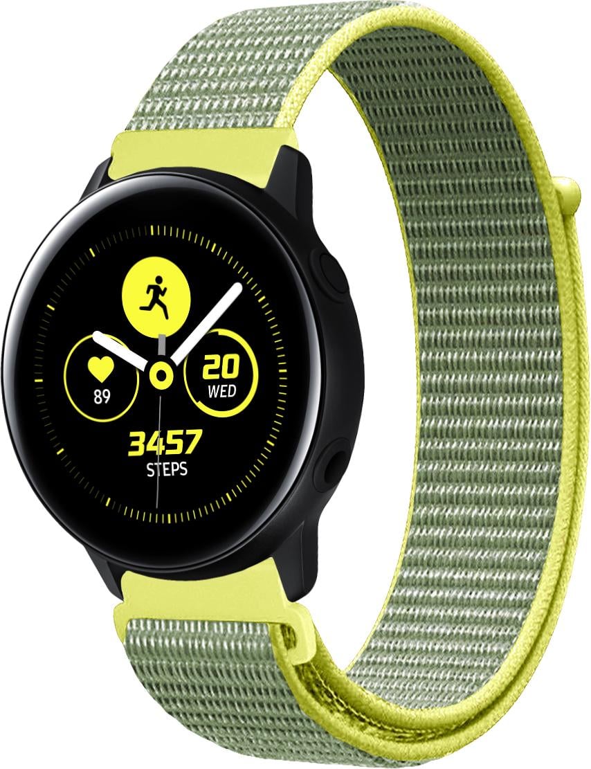 Ремешок нейлоновый Sport Loop для Galaxy Watch Active Gray/Yellow (22394-63) Ремешок нейлоновый Sport Loop для Galaxy Watch Active Gray/Yellow (22394-63)