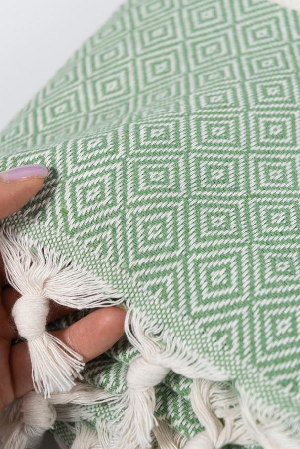 Рушник пляжний Peshtemal Elmas 100х180 см Зелений (26498191) - фото 8