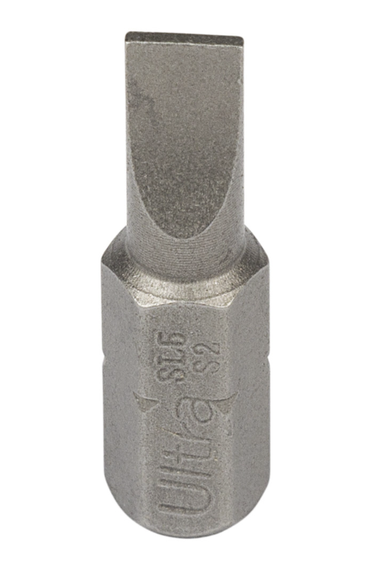 Біти Ultra SL5x25 мм 1/4" 10 шт. S2 в блістері (4014542) - фото 2 Біти Ultra SL5x25 мм 1/4" 10 шт. S2 в блістері (4014542) - фото 2
