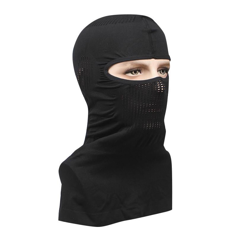 Балаклава Lesko 003 дихаюча тканина демісезонна Black