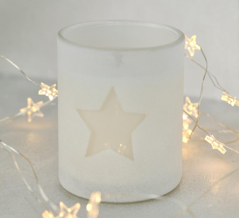 Аромасвечка Гранд Презент из соевого воска Лейла чай для спа с деревянным фитилем 170g 35h Белый (NAC 1117)