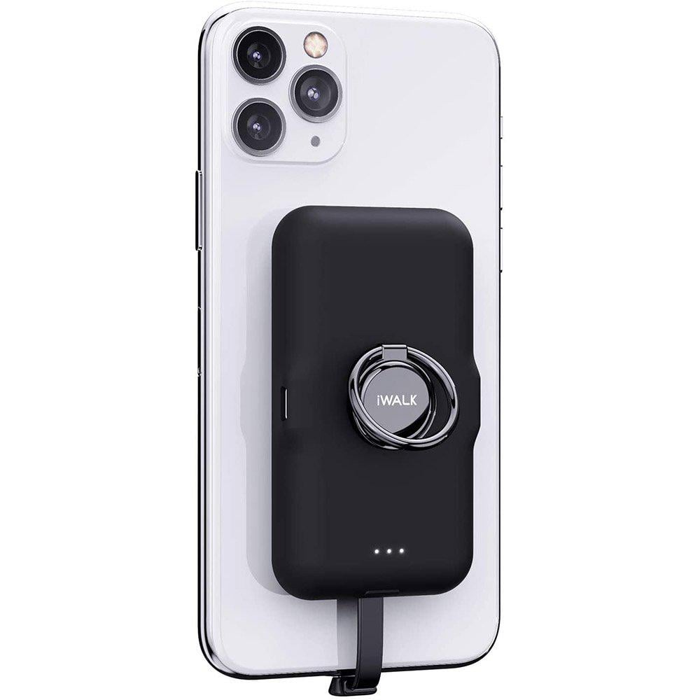 Внешний аккумулятор iWalk PowerGrip 5000mAh DBL5000GL Черный (8843)