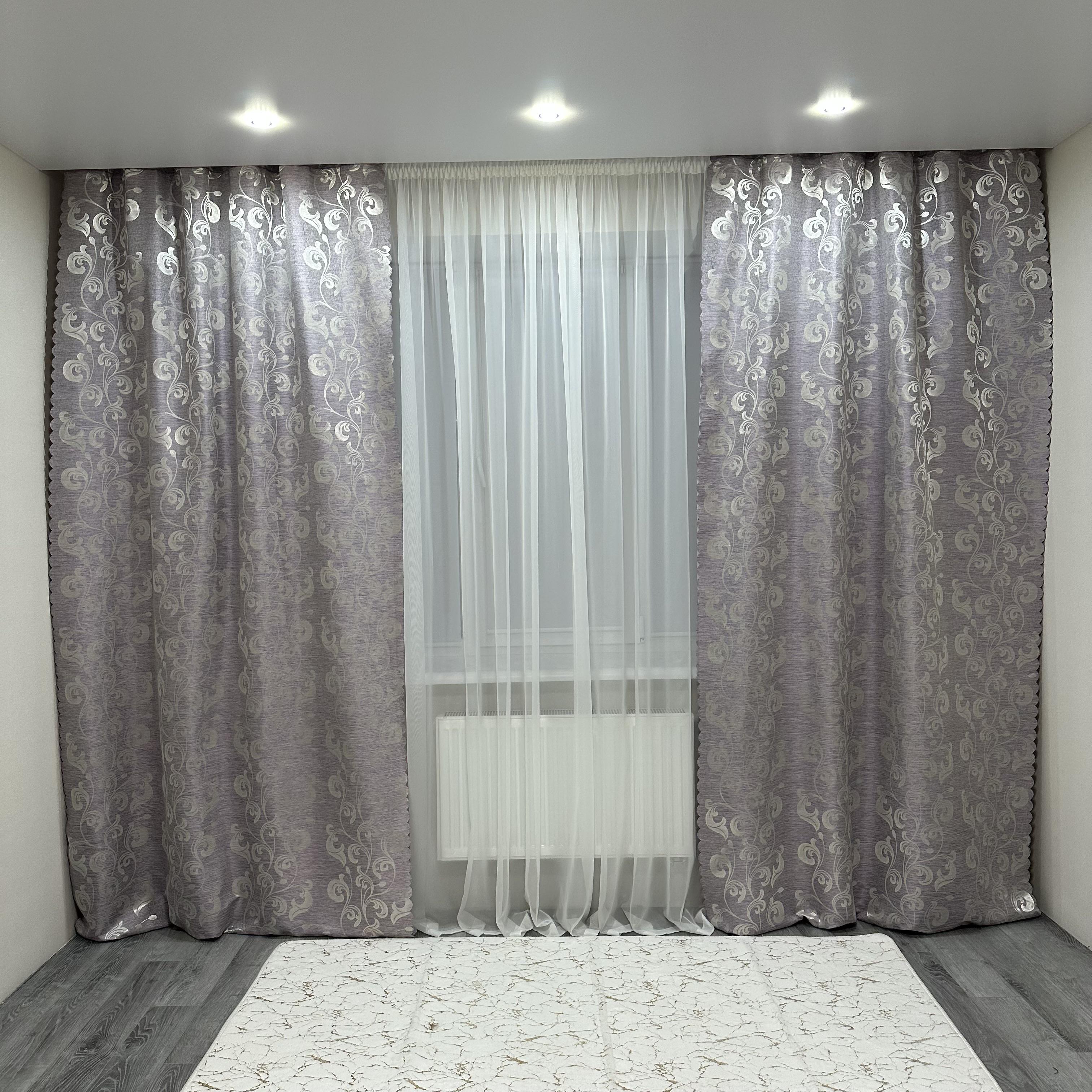 Штори Toscana жаккардові 1,5 х2, 7 м 2 шт. Бузковий (26155844) - фото 1 Штори Toscana жаккардові 1,5 х2, 7 м 2 шт. Бузковий (26155844) - фото 1