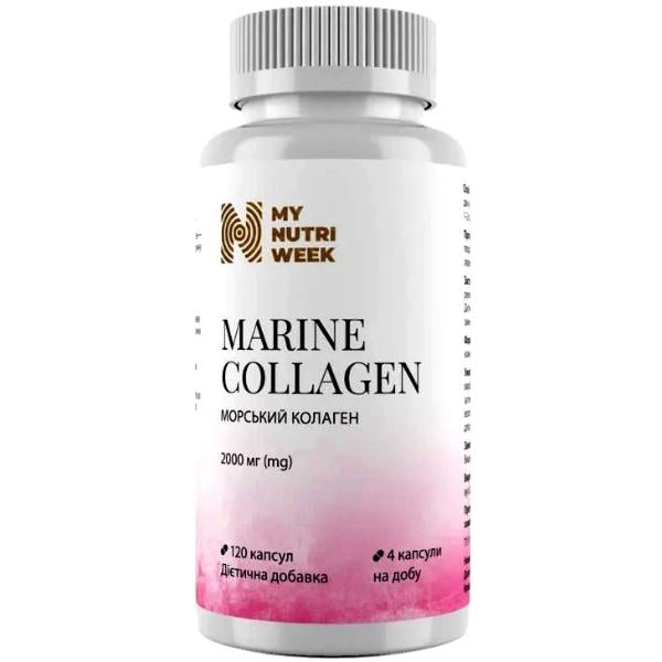 Колаген My Nutri Week Marine Collagen 2000 мг 120 капс. (000027714)