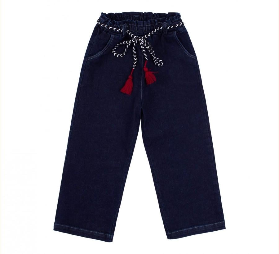 Брюки-кюлоты джинсовые для девочки Bembi 122 см (ШР 626)