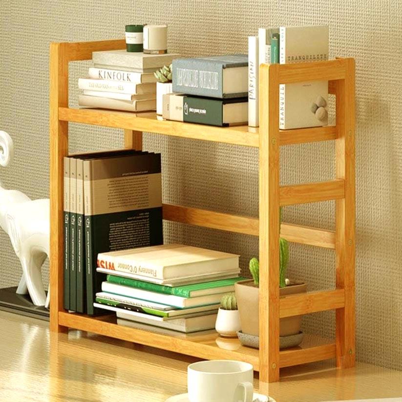 Полка книжная настольная из дерева Иана Карри (КПА-008803)