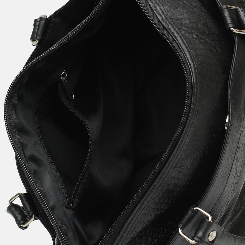 Сумка женская кожаная Borsa Leather K1HB1506334-R1 Black - фото 5