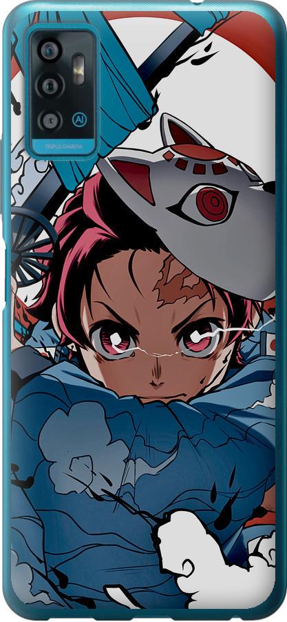 Чехол на ZTE Blade A71 Танджиро Камадо (5574u-2523-42517)