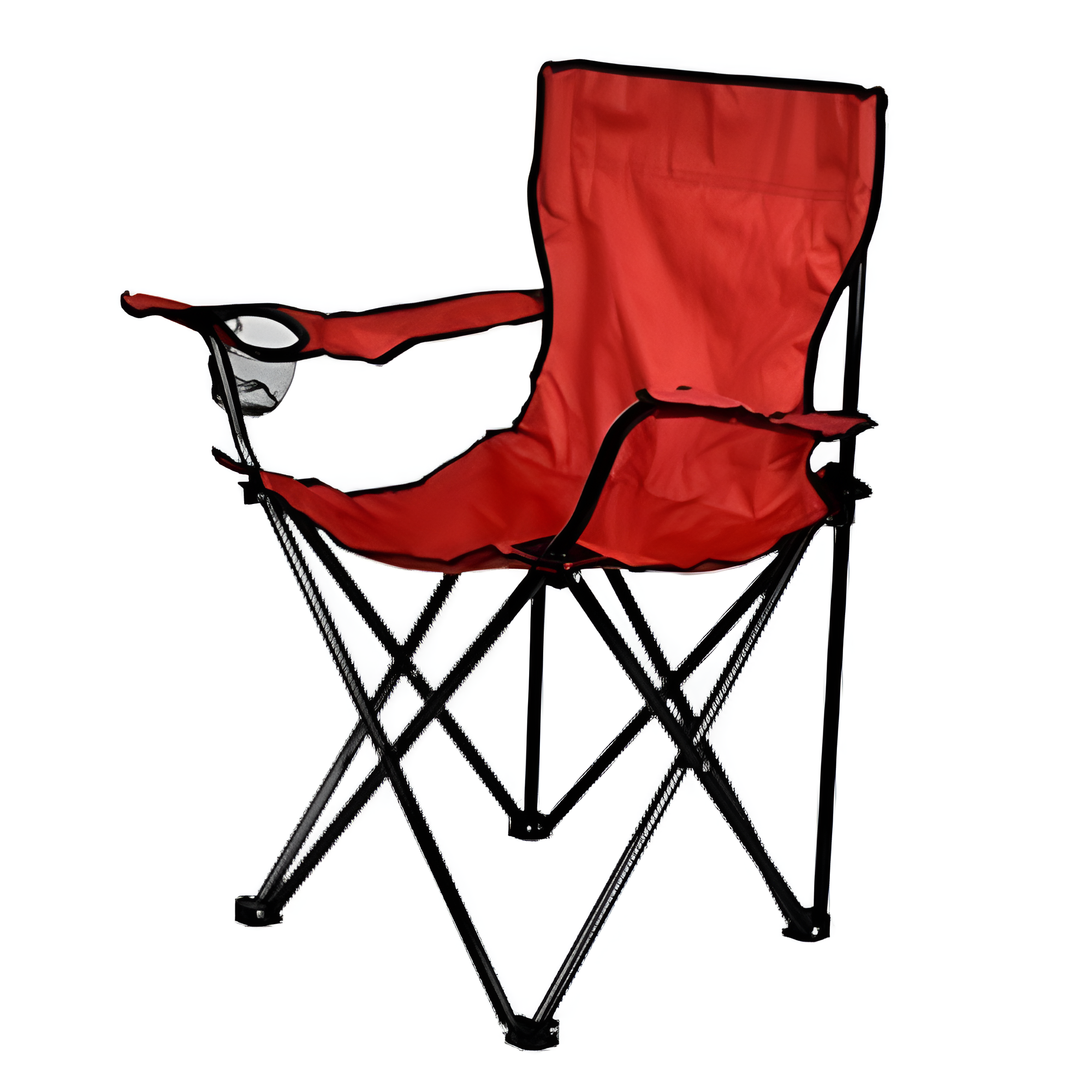 Кресло складное для отдыха Stenson Паук полиэстер/металл Красный (625855)