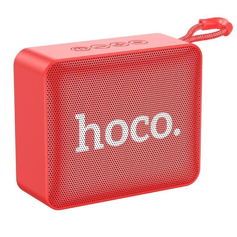 Портативная колонка Hoco Gold Brick BS51 Красный (2005109227)