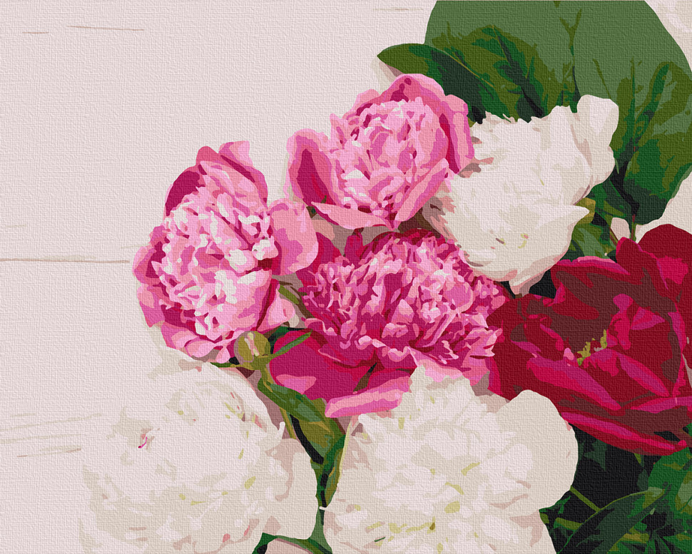 Картина по номерам Art Craft Пионовая фиеста 40х50 см (13107-AC)
