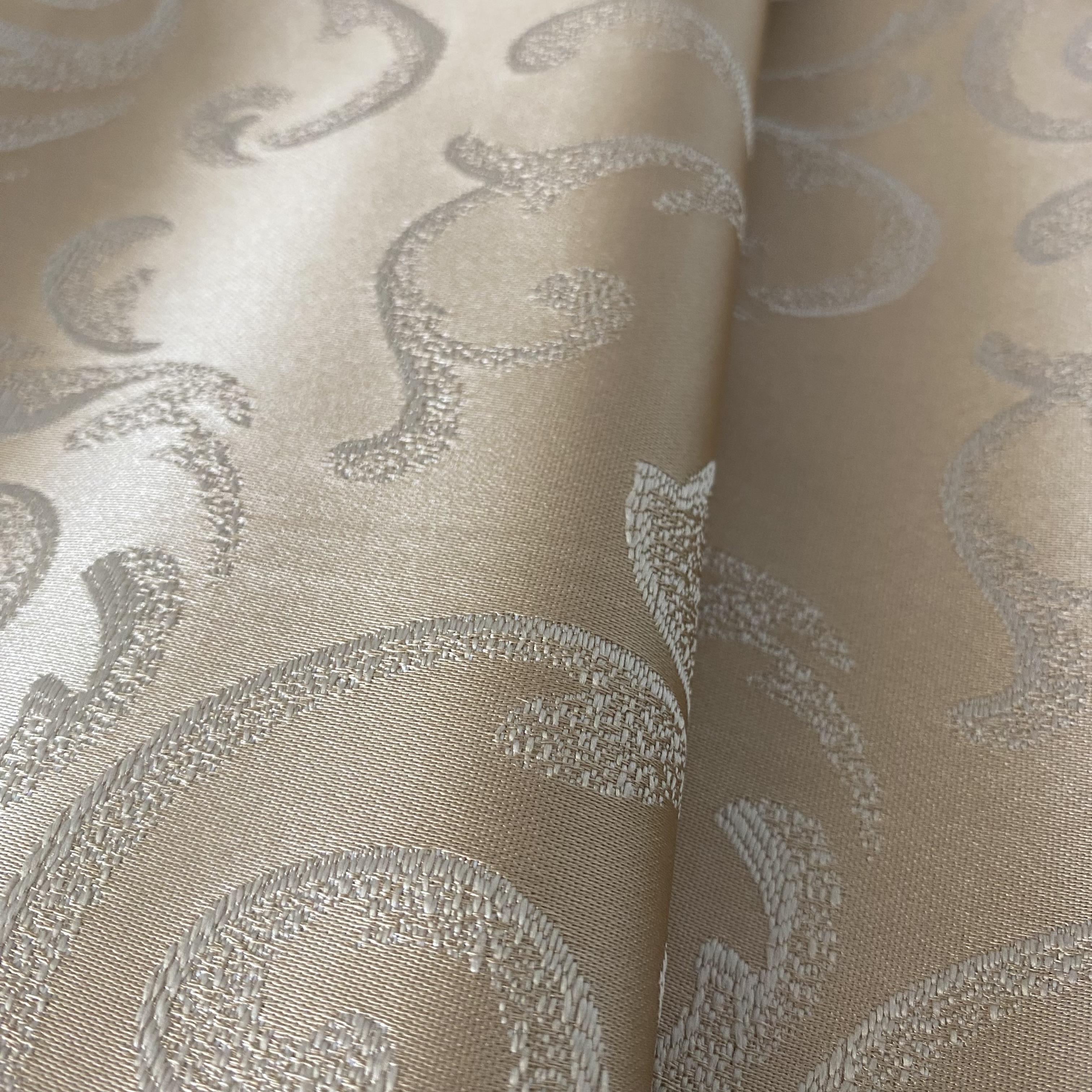 Тканина жакард Mebellini Ніколь 145 см Капучино (MTEP2000-009) - фото 3 Тканина жакард Mebellini Ніколь 145 см Капучино (MTEP2000-009) - фото 3