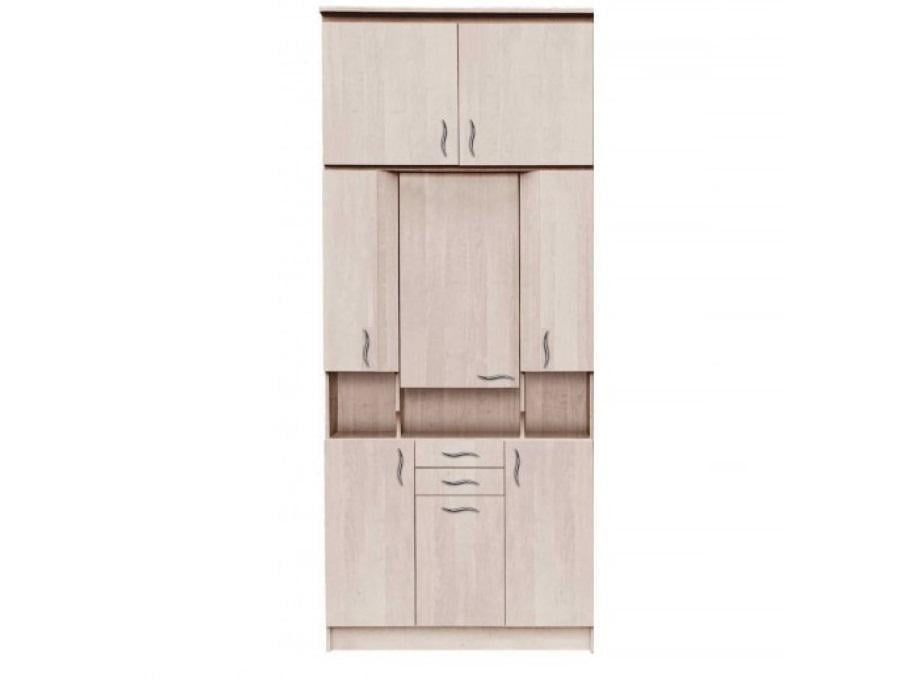 Прихожая МАКСИ-МЕбель Карина Шкаф 1,0м Дуб молочный (10924)