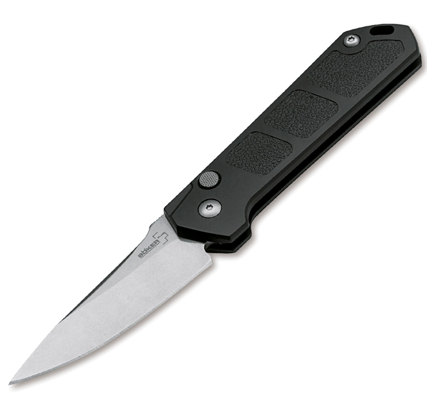 Ніж Boker Plus Kihon Auto Stonewash 195 мм Black (01BO950)