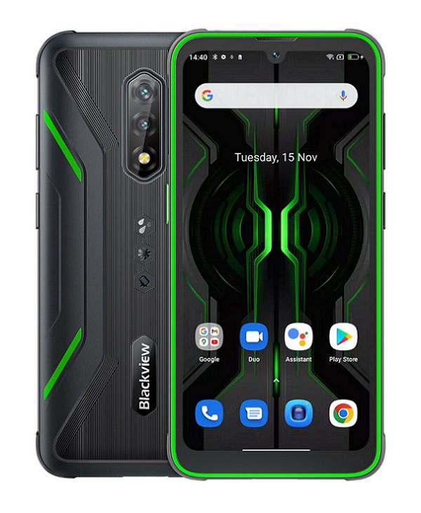 Смартфон Blackview BV5200 Pro 4/64 GB Black/Green (11163703) - фото 1