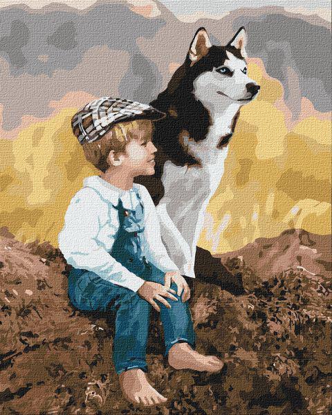 Картина по номерам Идейка Настоящие друзья 40x50 см (KHO4660)