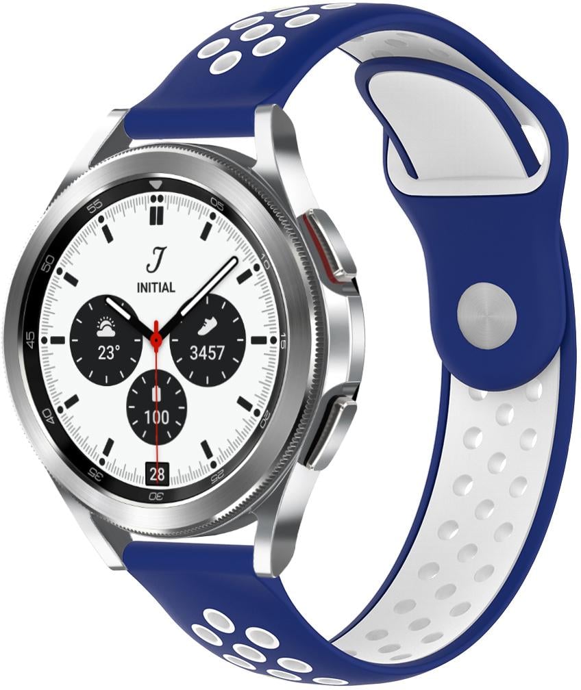 Ремешок Sport для Galaxy Watch 4 Classic 42 мм Blue White (23480-62)