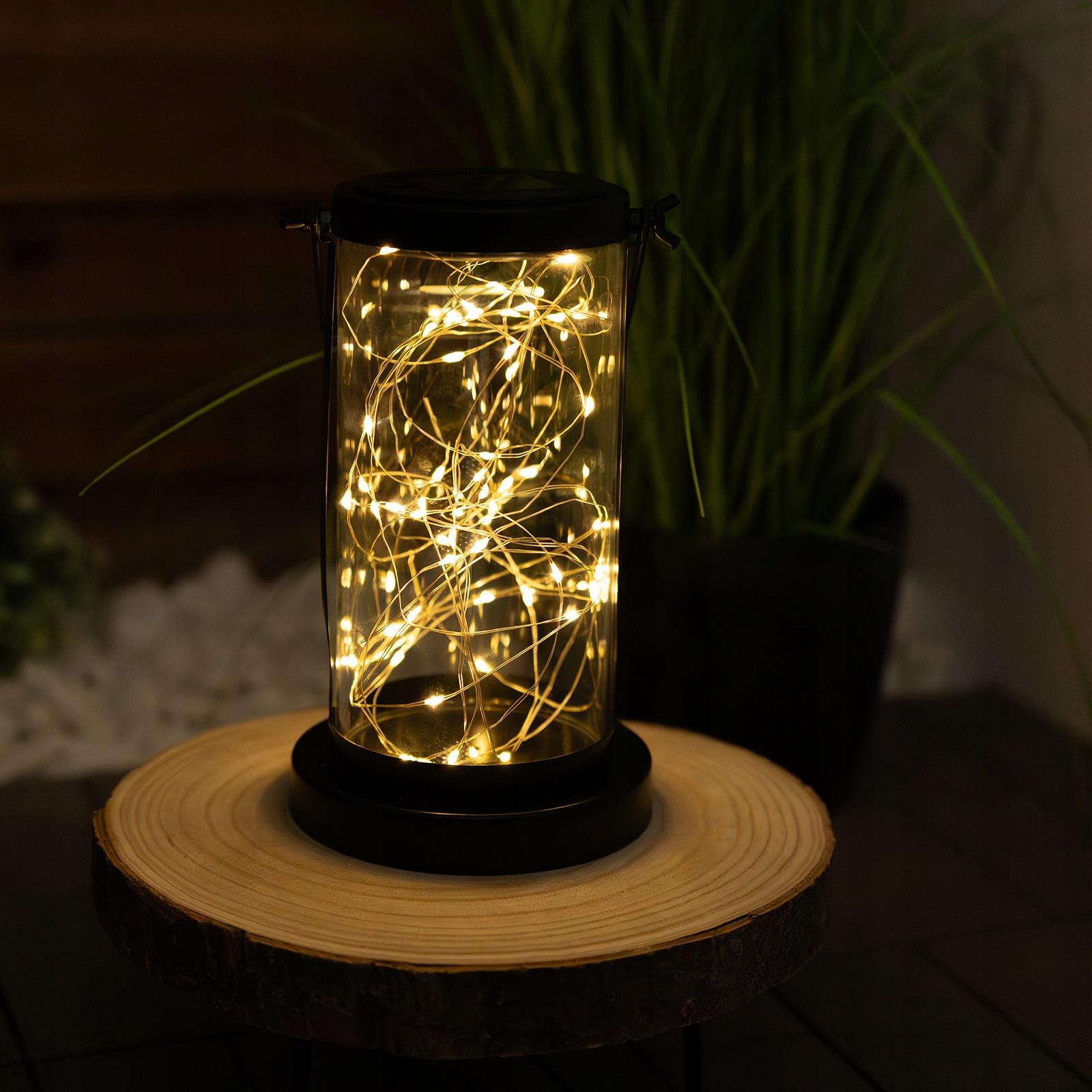 Светильник настольно-подвесной декоративный LED Jooki Lumiled Abrela высокий с датчиком сумерек 3000K IP44 с теплым светом (10600)