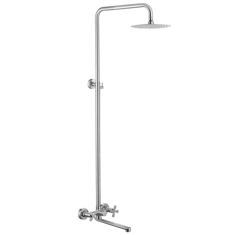 Душова колона із змішувачем Zerix GTA-006-J із нержавіючої сталі (ZX4841)