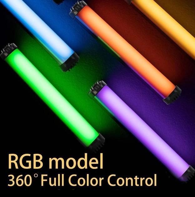 Свет для видеосъемки/селфи RGB Stick светодиодный 30 см - фото 2