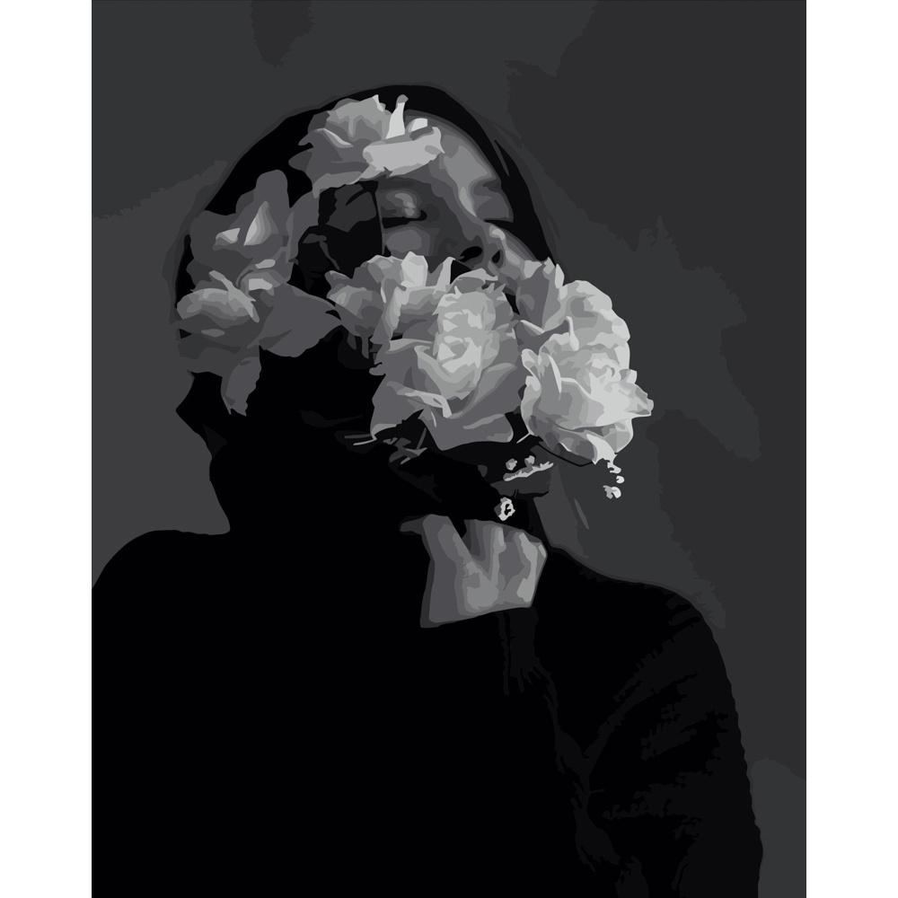 Картина по номерам Strateg Премиум Запах цветов 40х50 см (DY104)