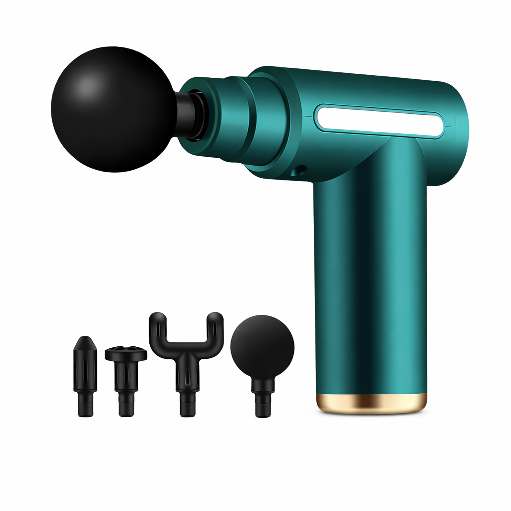 Електромасажер перкусійний ударний електричний для розслаблення (1768896883425)