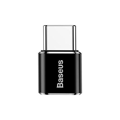 Кабель BASEUS Type-C-Micro-USB 2.4A OTG 480 Мбіт/с USB-C на Micro-B Чорний (CAMOTG-01) - фото 8