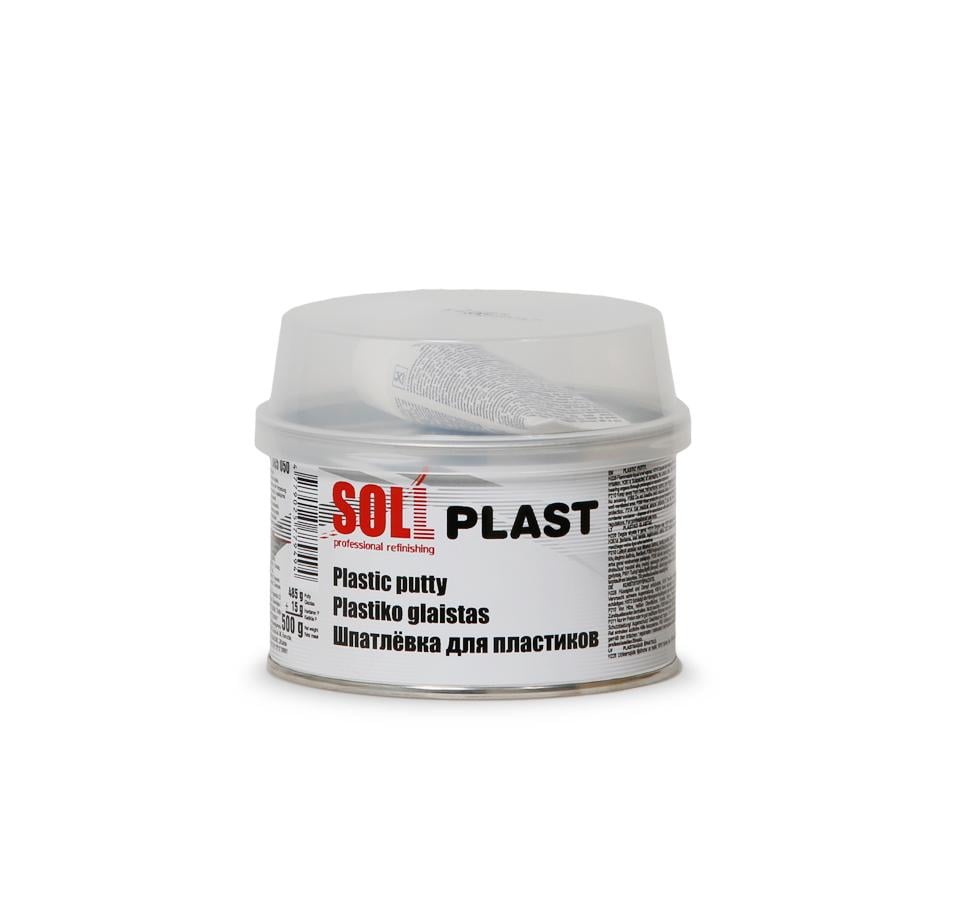 Шпаклівка для пластику SOLL Plast 0,5 кг Чорний (000032324) Шпаклівка для пластику SOLL Plast 0,5 кг Чорний (000032324)