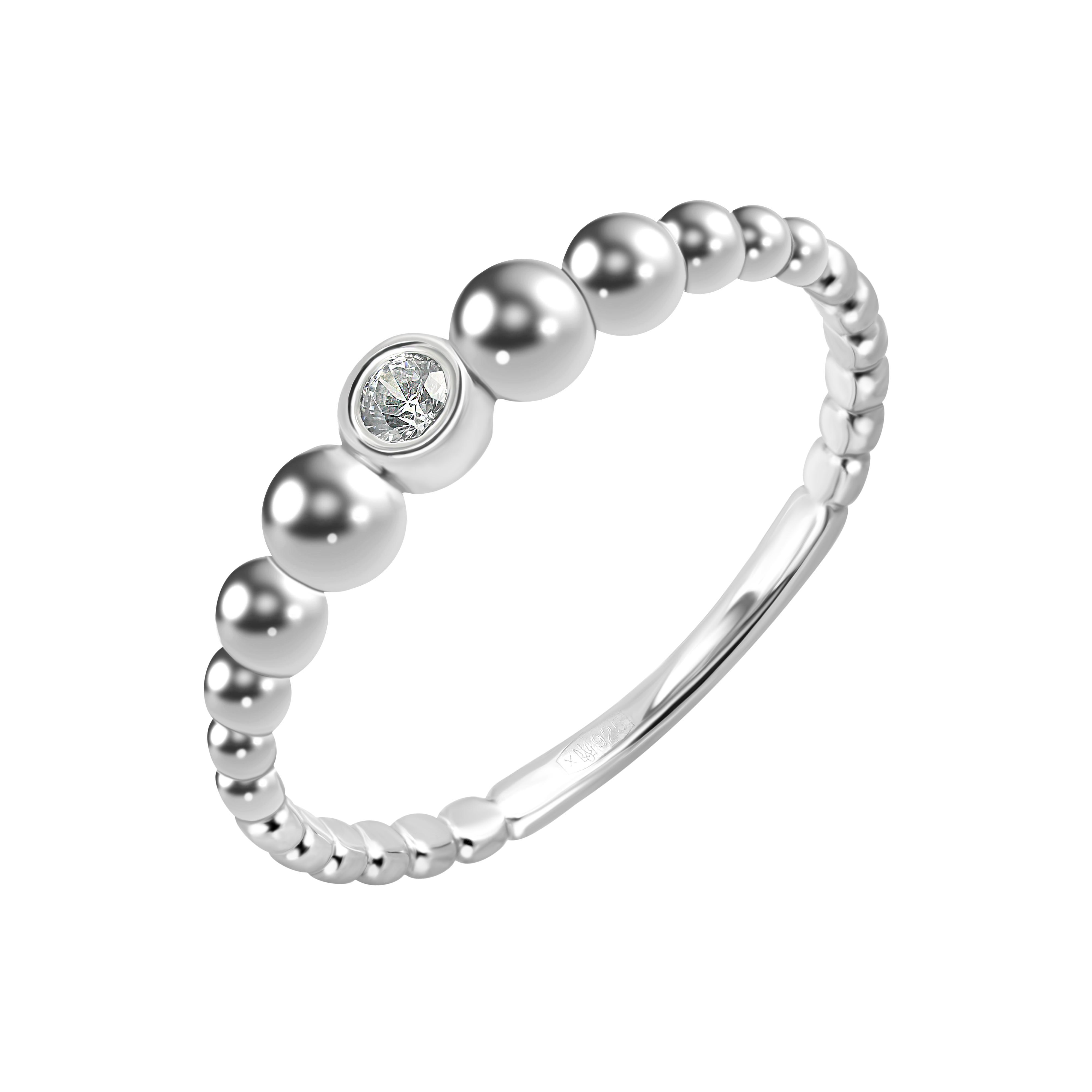 Кольцо серебряное Umax 10556 р. 17 мм (22520225)