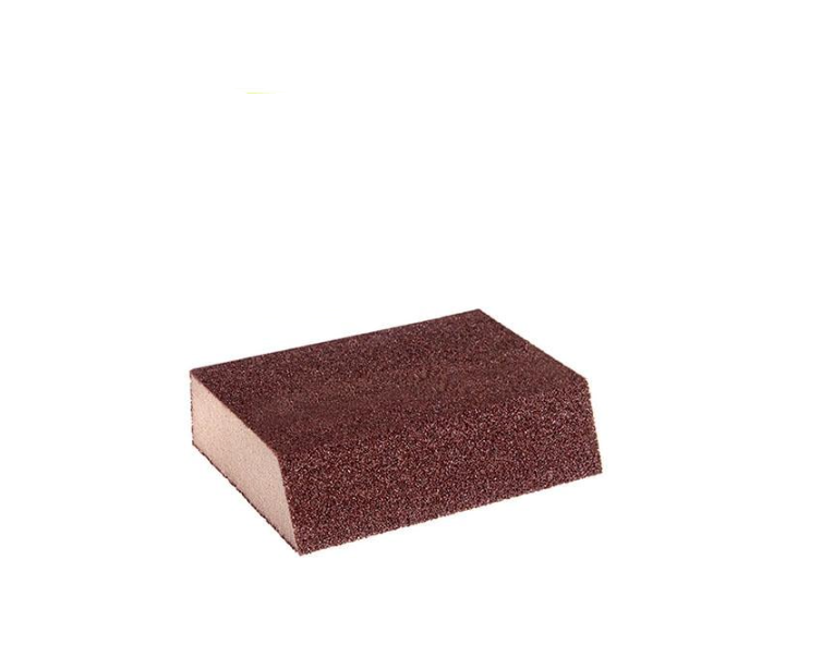 Губка шлифовальная Alloid трапециевидная 110х75х25 мм (P60)