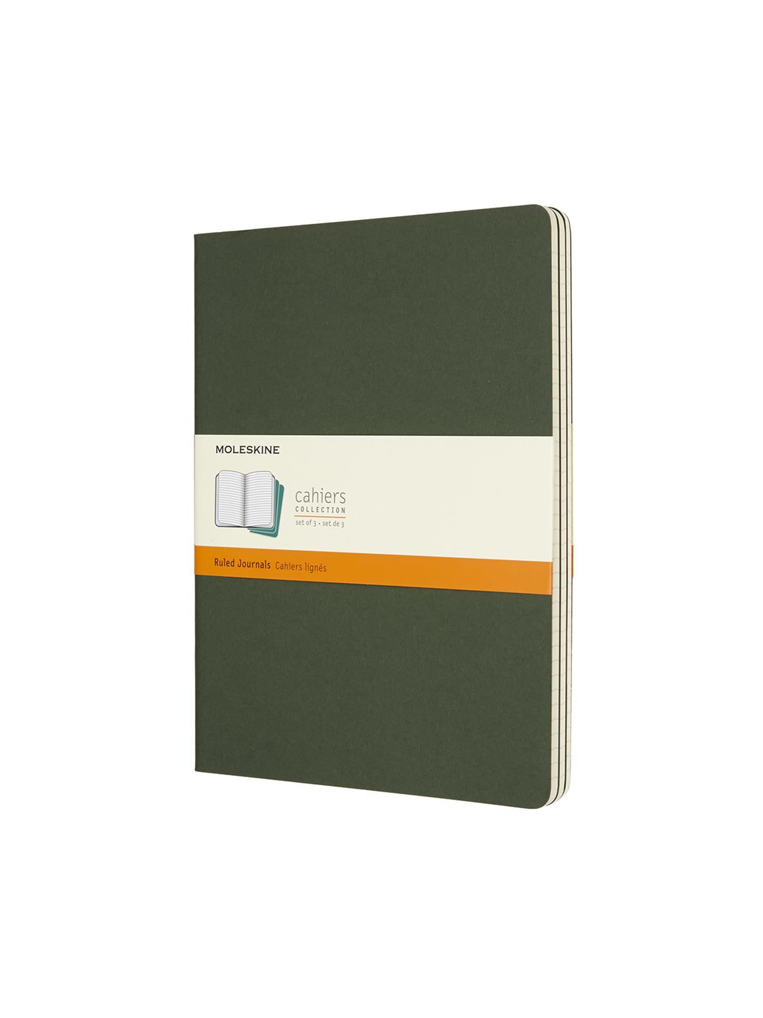 Блокнот Moleskine Cahier большой линейка Зеленый (CH021K15)