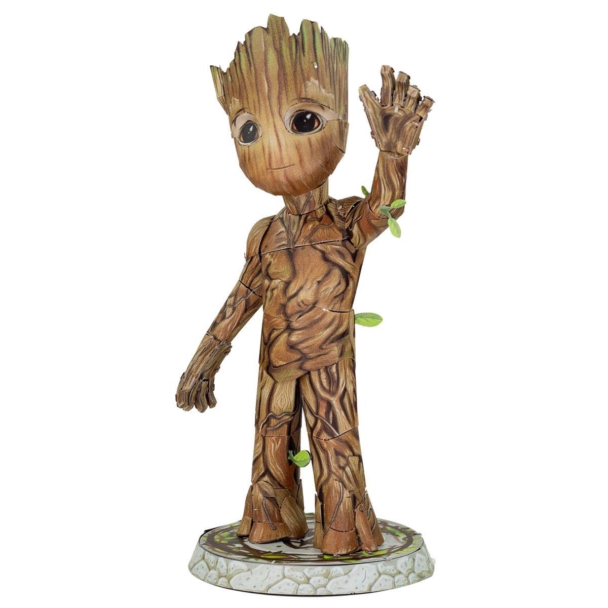 Конструктор металевий 3D Metal Earth Marvel-Groot (MMS500)