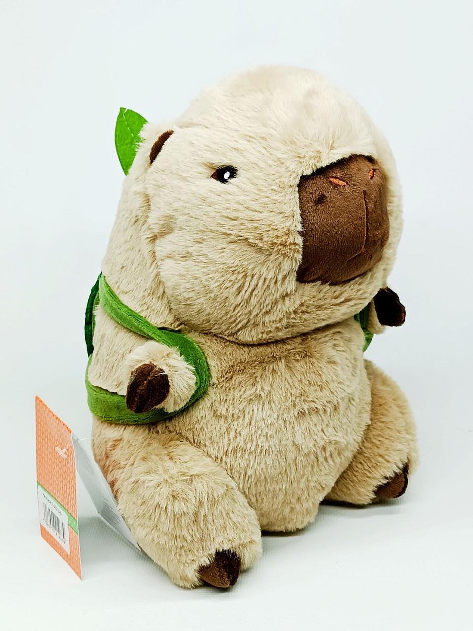 Мягкая игрушка Копица Капибара с рюкзачком 24 см (00173-81)