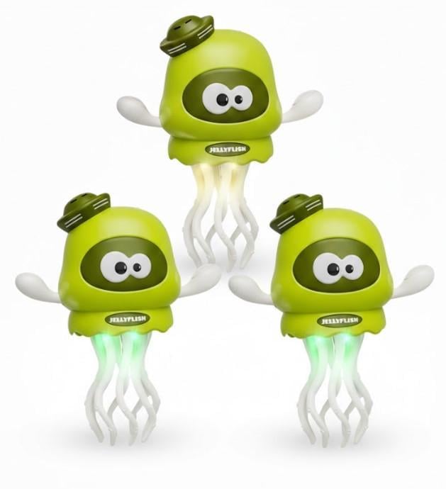 Набір дитячих іграшок Dancing Octopus Танцюючий Восьминіг 3 шт. 11 см Зелений (2104618773) - фото 13 Набір дитячих іграшок Dancing Octopus Танцюючий Восьминіг 3 шт. 11 см Зелений (2104618773) - фото 13