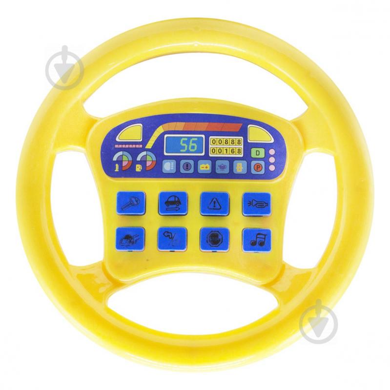 Интерактивная игрушка Руль жёлтый MiC (QX-1899)
