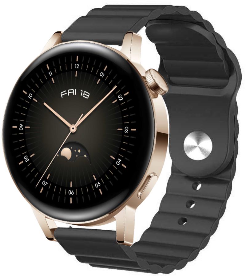 Ремешок Wave для Huawei Watch GT3 42 мм Black (26167-2B)