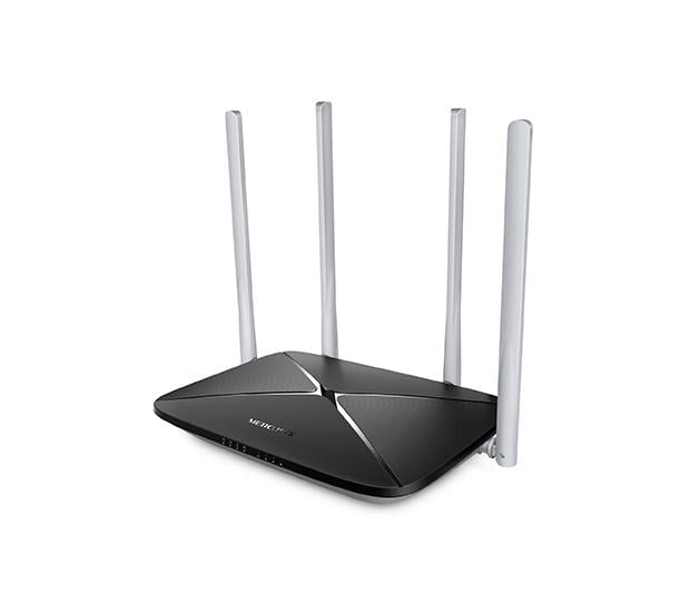 Роутер Mercusys AC12 Wireless Dual Band Router 3x10/100M LAN 1x10/100 WAN 4xinternal antennas