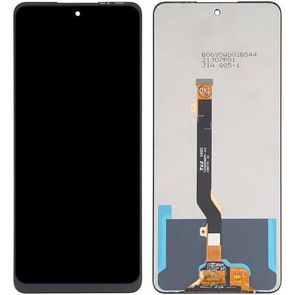 Дисплей для Tecno Camon 17P CG7n із сенсорним склом Чорний (30596000004920)