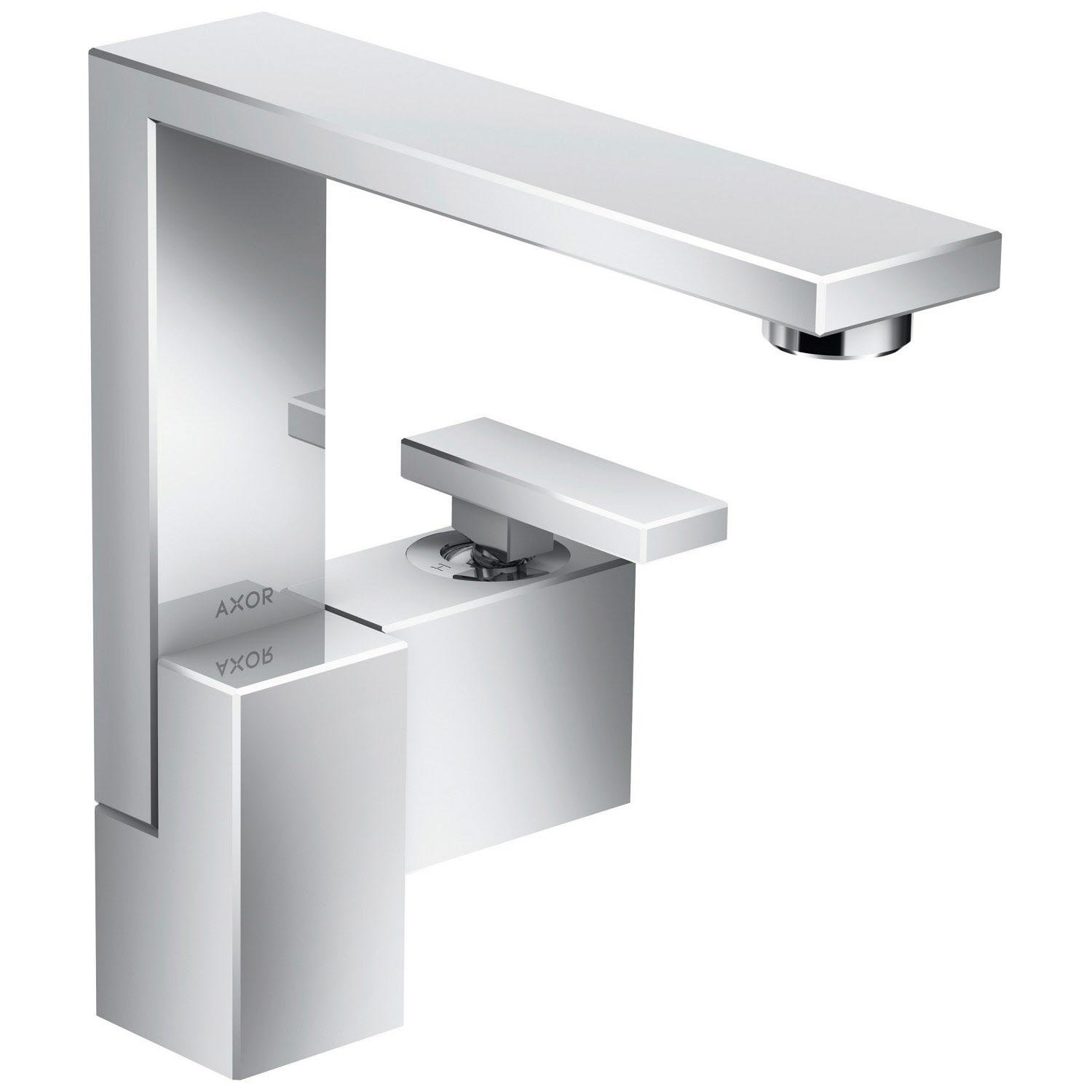 Змішувач для умивальника Hansgrohe AXOR Edge 46020000 одноважільний Хром (131345)