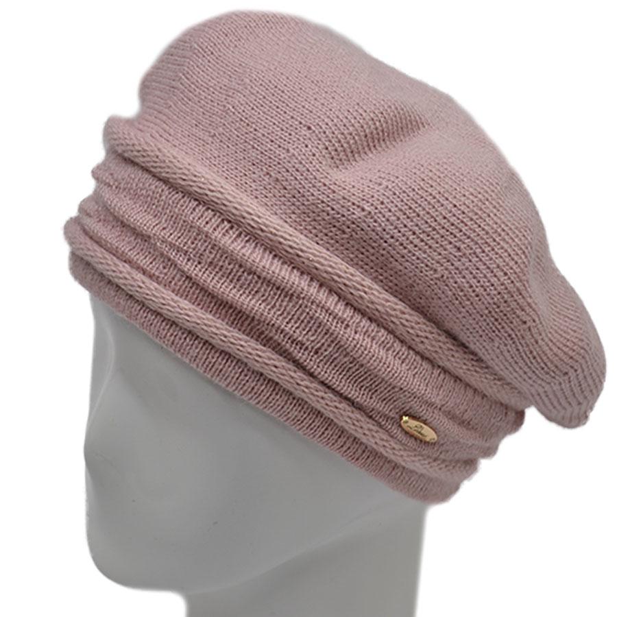 Берет шерстяной Lirus Даяна L р. 57-58 Розовая пудровая (70313) - фото 1 Берет шерстяной Lirus Даяна L р. 57-58 Розовая пудровая (70313) - фото 1