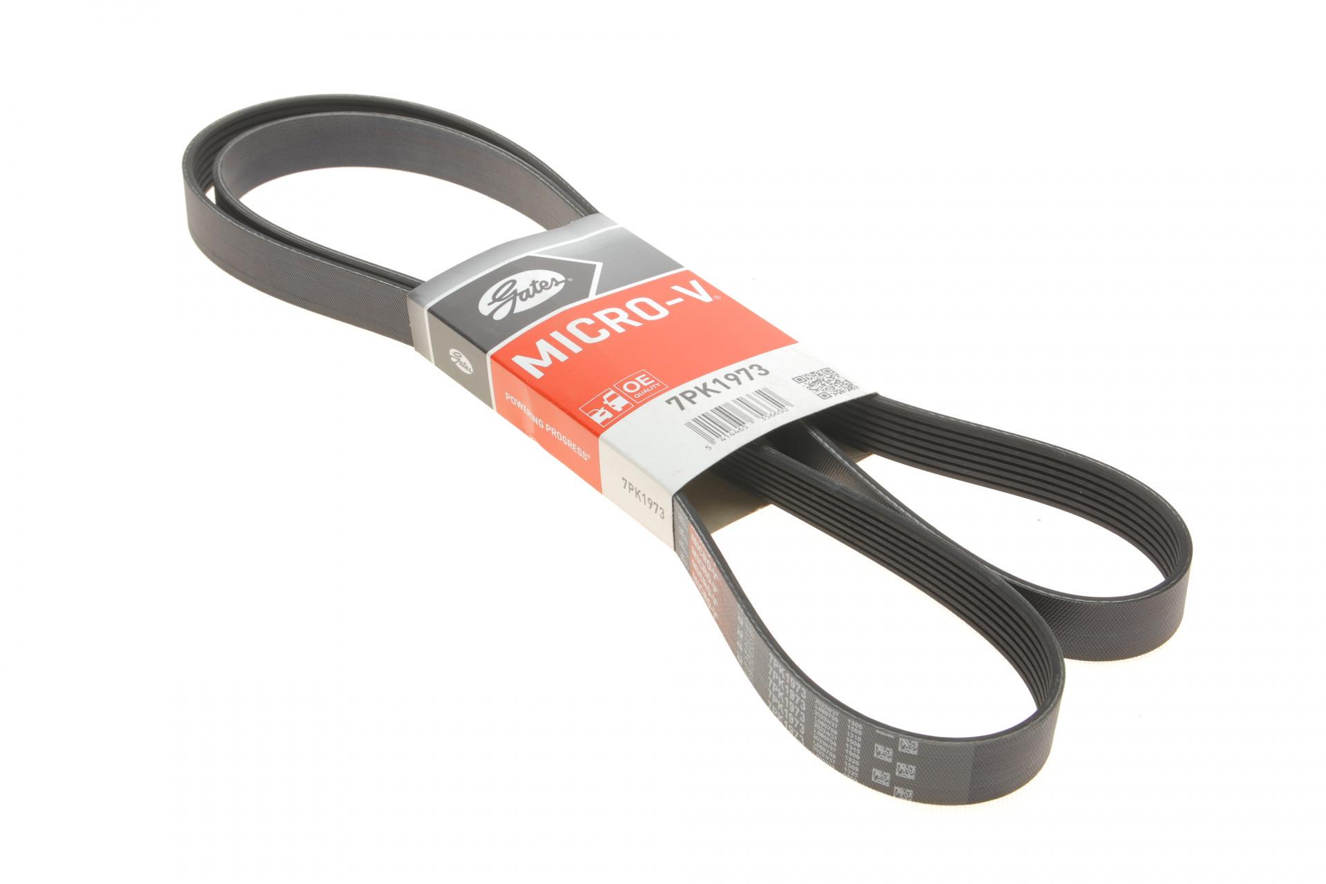 Ремень генератора GATES MB Sprinter 3.0CDI 06-/Opel Vivaro 2.0CDTi 06- +AC (7PK1973)