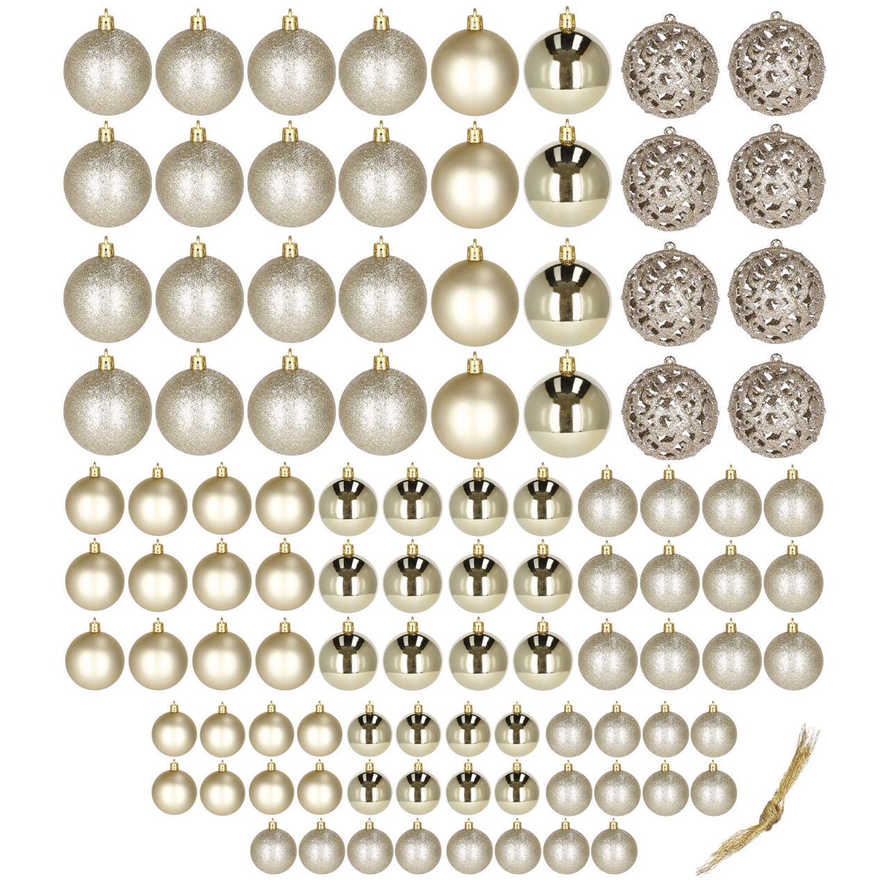 Набір ялинкових куль Springos D 3-6 см 100 шт. (CA0132)