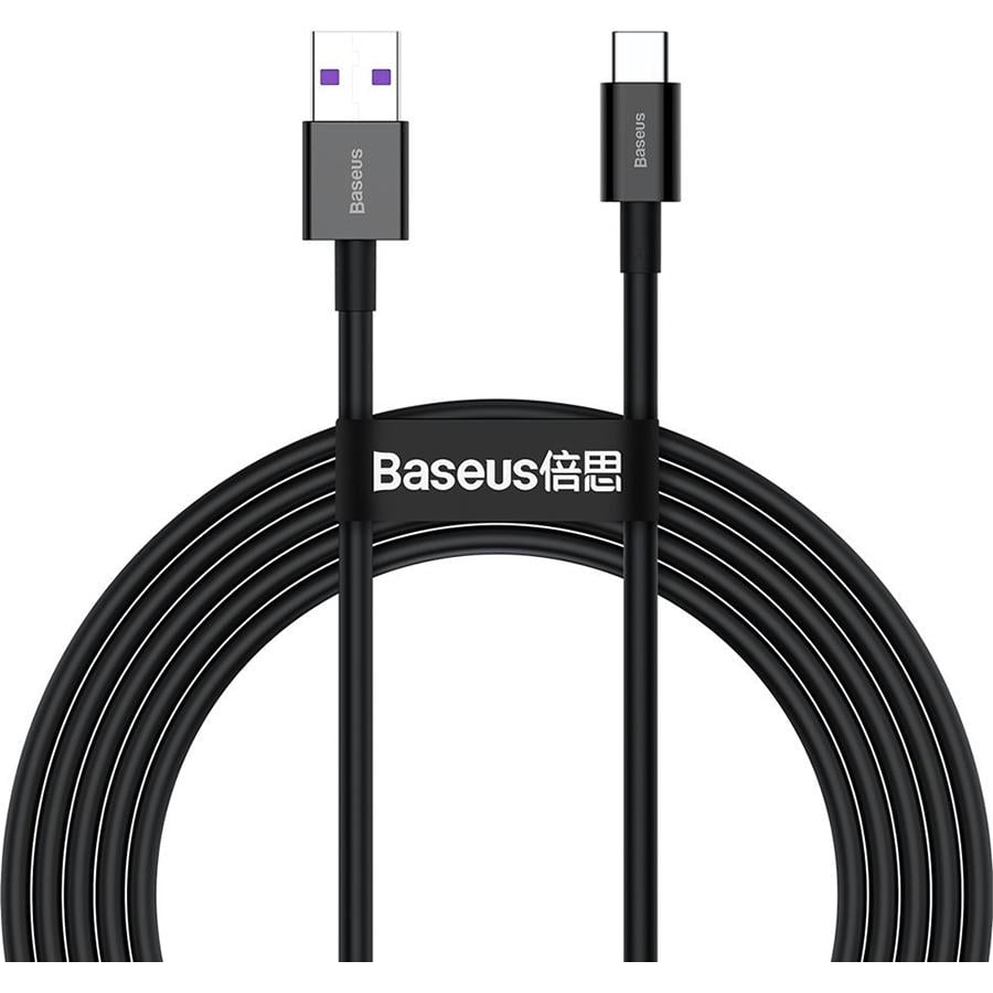 Кабель Baseus Superior Series Fast Charging Data Cable USB для Type-C 66W 2 м Black (CATYS-A01) - фото 2