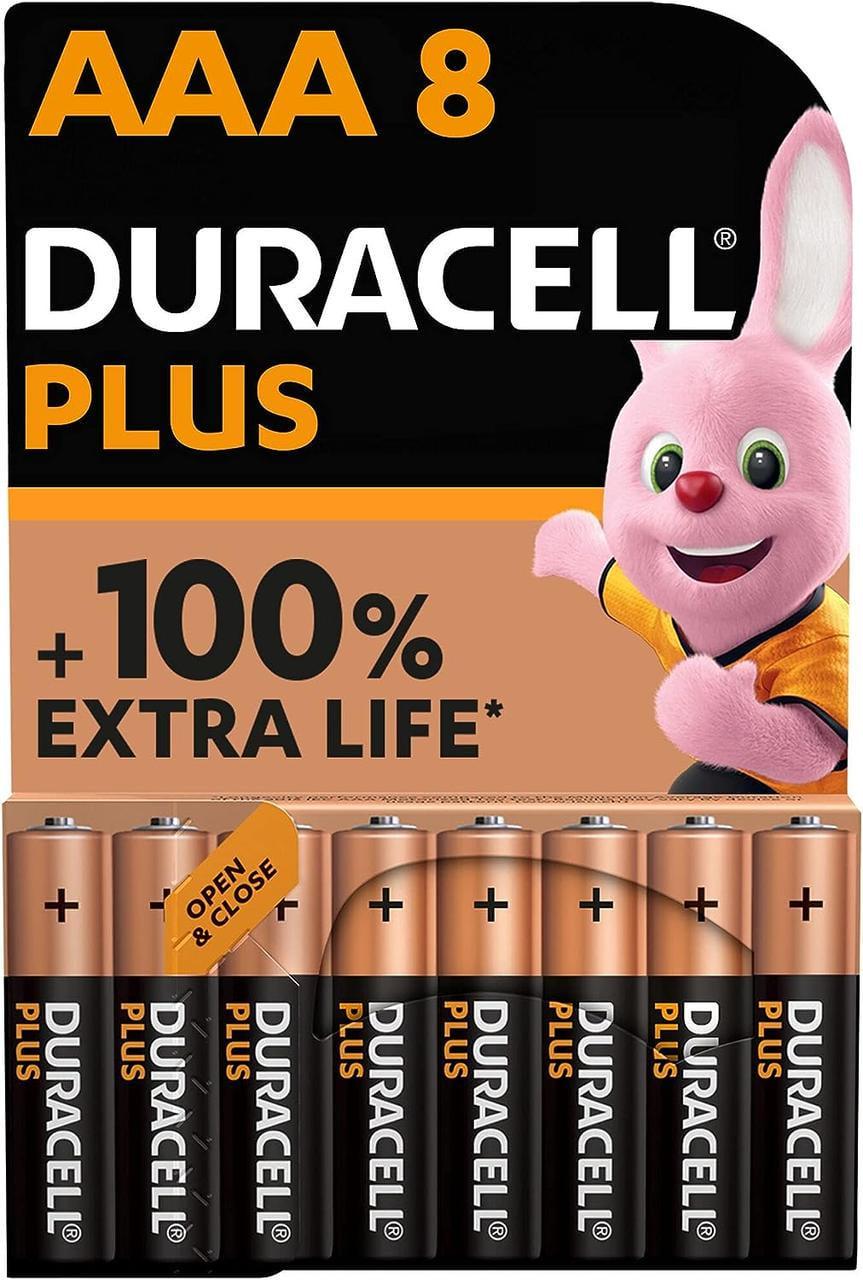 Батарейки Duracell MN2400 LR03 AAA мініпальчикові 8 шт. (1983414565)