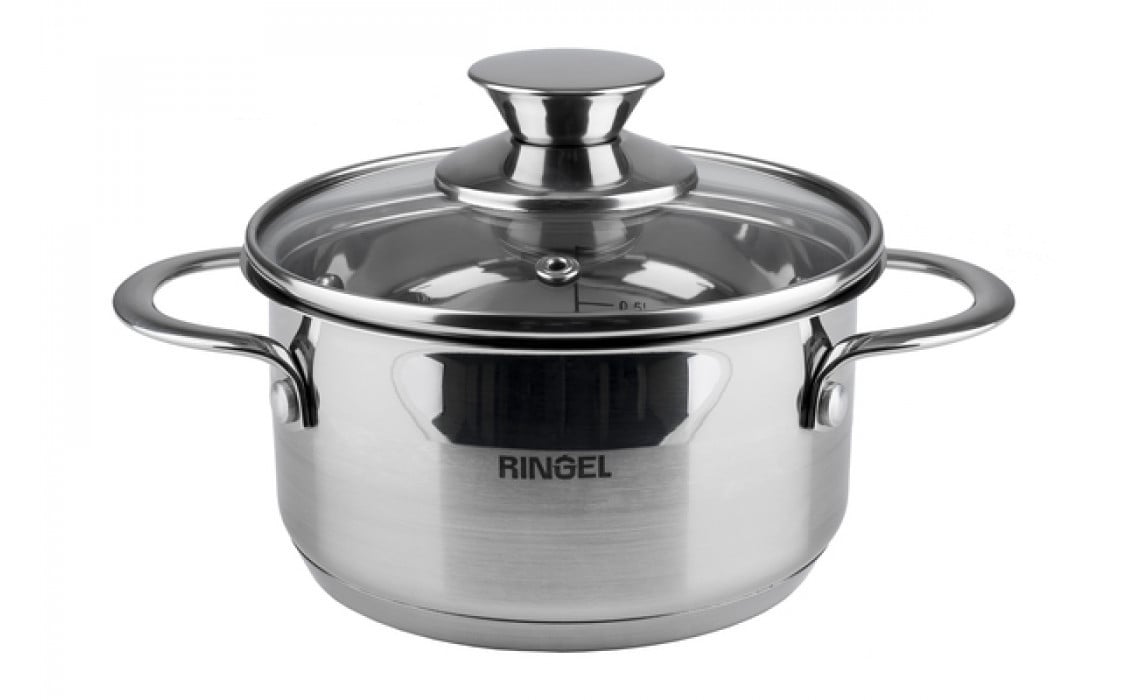 Каструля Ringel Kinder з кришкою 1 л (RG-2006-14) - фото 1