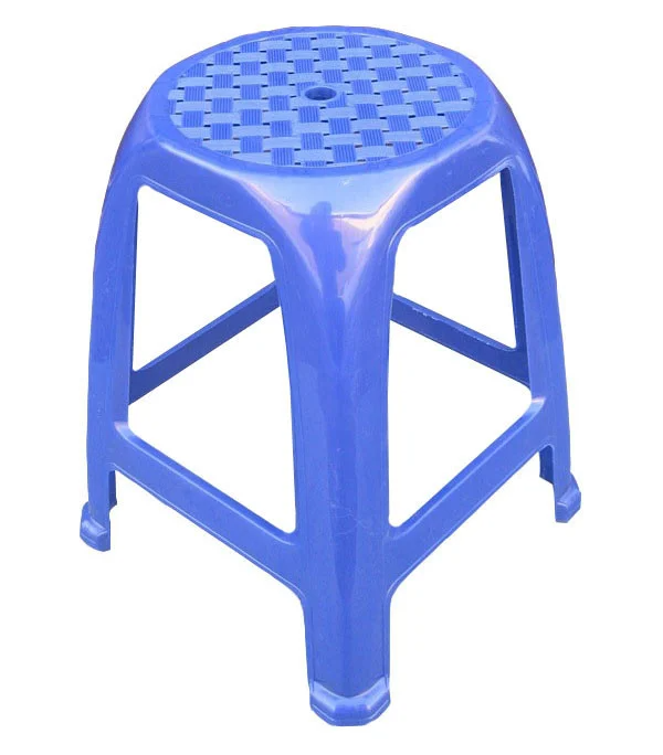 Стілець-табурет пластиковий Полімер Синій (MR12588)