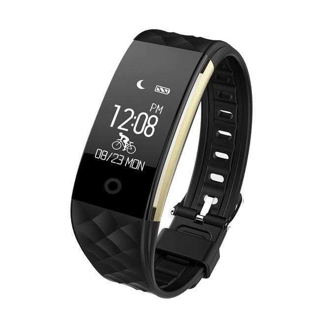 Фітнес-браслет SUNROZ S2 Bluetooth 0,96" IP67 Чорний (SUN0185)
