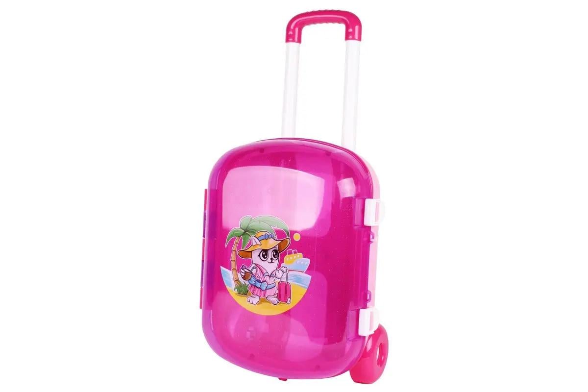 Детский чемодан Технок Розовый (7037)